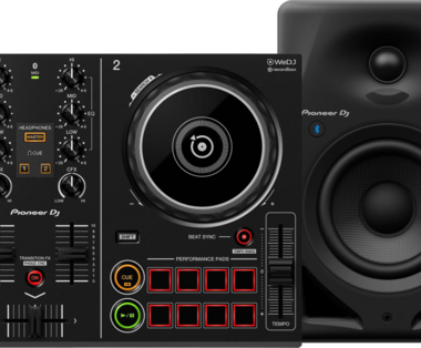 Pioneer DJ DDJ-200 + Pioneer DJ DM-40D-BT Zwart