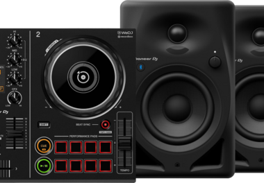 Pioneer DJ DDJ-200 + Pioneer DJ HDJ-X5 Zwart + Pioneer DJ DM-40D-BT Zwart