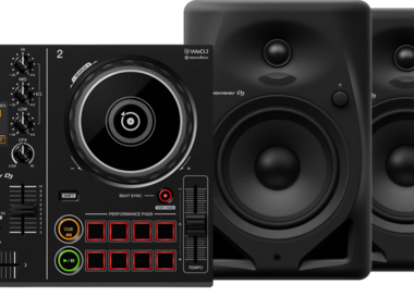 Pioneer DJ DDJ-200 + Pioneer DJ HDJ-X5 Zwart + Pioneer DJ DM-50D Zwart