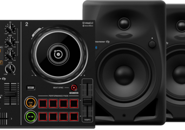 Pioneer DJ DDJ-200 + Pioneer DJ HDJ-X5 Zwart + Pioneer DJ DM-50D-BT Zwart