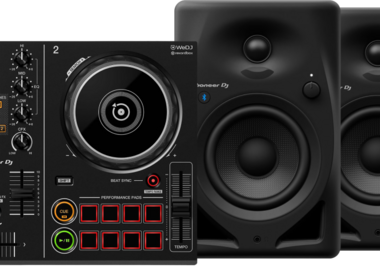 Pioneer DJ DDJ-200 + Pioneer DJ HDJ-X7 Zwart + Pioneer DJ DM-40D-BT Zwart