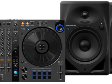 Pioneer DJ DDJ-FLX6 + Pioneer DJ HDJ-CUE1 + Pioneer DJ DM-50D-BT Zwart