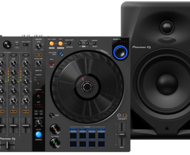 Pioneer DJ DDJ-FLX6 + Pioneer DJ DM-50D Zwart