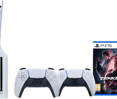 PlayStation 5 Slim Disc Edition + Tekken 8 + Extra Controller Wit