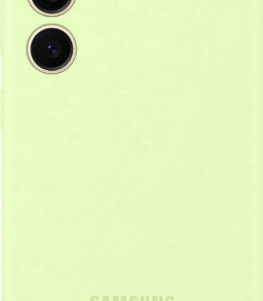 Samsung Galaxy S24 Siliconen Back Cover Groen