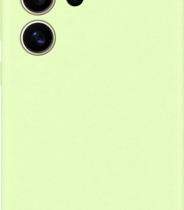 Samsung Galaxy S24 Ultra Siliconen Back Cover Groen