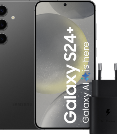 Samsung Galaxy S24 Plus 512GB Zwart 5G + Samsung Snellader 25 Watt Zwart