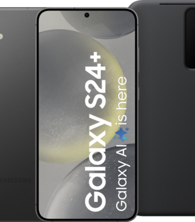 Samsung Galaxy S24 Plus 256GB Zwart 5G + Smart View Book Case Zwart