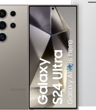 Samsung Galaxy S24 Ultra 256GB Grijs 5G + Smart View Book Case Wit