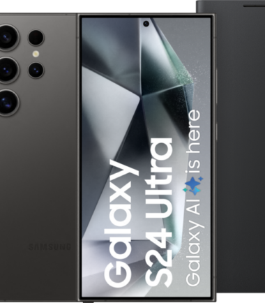 Samsung Galaxy S24 Ultra 512GB Zwart 5G + Smart View Book Case Zwart