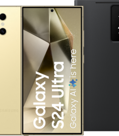 Samsung Galaxy S24 Ultra 256GB Geel 5G + Starterspakket