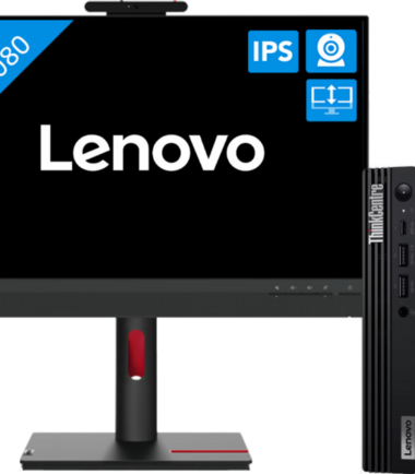 Lenovo ThinkCentre M70q Gen 3 - 11T300C2MH + Lenovo ThinkVision TIO24 Gen5