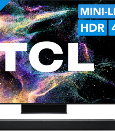 TCL QD Mini-LED 55C843 (2023) + Soundbar