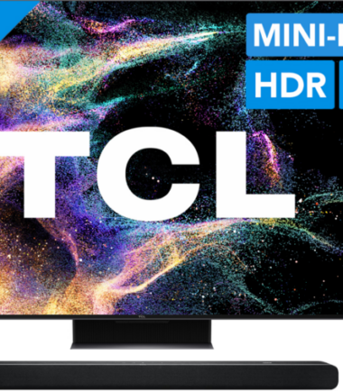 TCL QD Mini-LED 65C843 (2023) + Soundbar