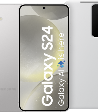 Samsung Galaxy S24 128GB Grijs 5G + Smart View Book Case Wit