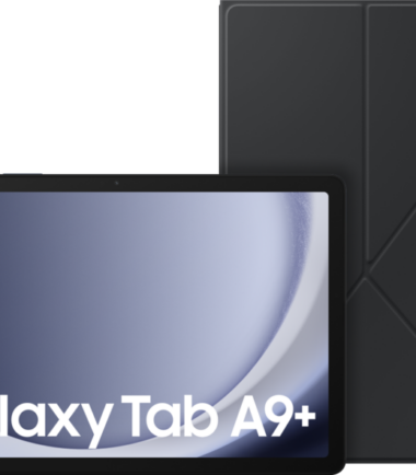 Samsung Galaxy Tab A9 Plus 11 inch 64GB Wifi Blauw + Book Case Zwart
