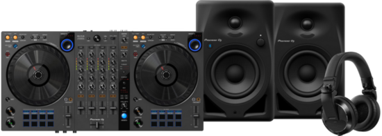 Pioneer DJ DDJ-FLX6 + Pioneer DJ HDJ-X7 Zwart + Pioneer DJ DM-40D-BT Zwart