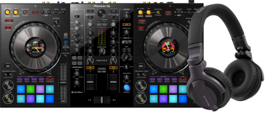 Pioneer DJ DDJ-800 + Pioneer DJ HDJ-CUE1