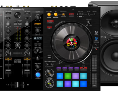 Pioneer DJ DDJ-800 + Pioneer VM50 (per paar)