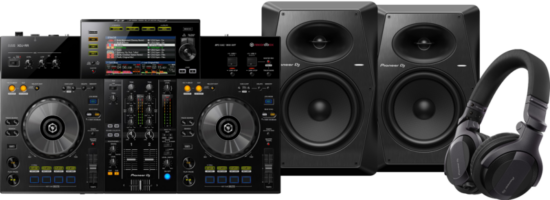 Pioneer DJ XDJ-RR + Pioneer DJ HDJ-CUE1 + Pioneer VM80 (per paar)