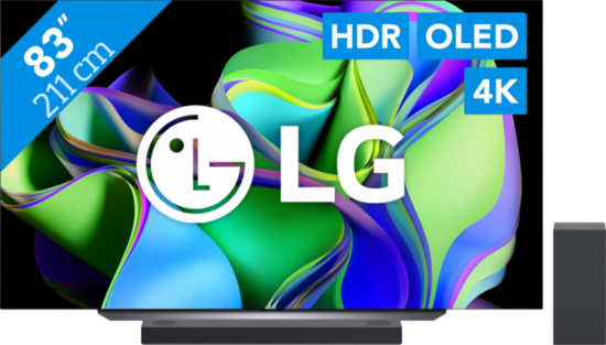 LG OLED83C34LA (2023) + Soundbar