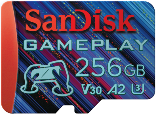 SanDisk microSDXC Gameplay 256GB 190mb/s