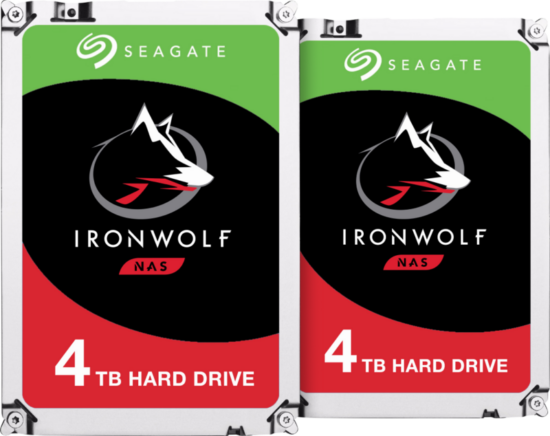 Seagate Ironwolf 4TB - Duo Pack
