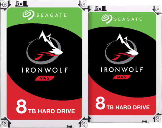 Seagate Ironwolf 8TB - Duo Pack
