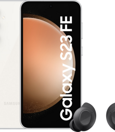 Samsung Galaxy S23 FE 128GB Crème 5G + Samsung Galaxy Buds FE Zwart
