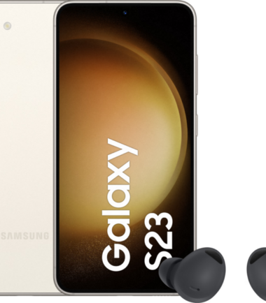Samsung Galaxy S23 128GB Crème + Samsung Galaxy Buds 2 Pro Zwart