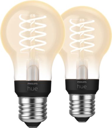 Philips Hue Filamentlamp White Standaard E27 - 2023 - 2-pack