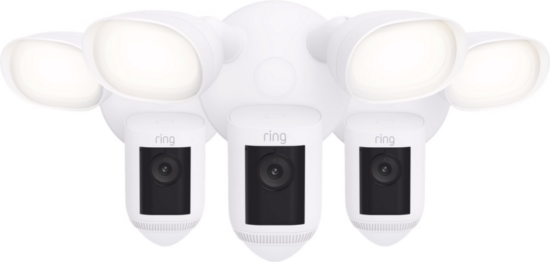 Ring Floodlight Cam Wired Pro Wit 3-pack