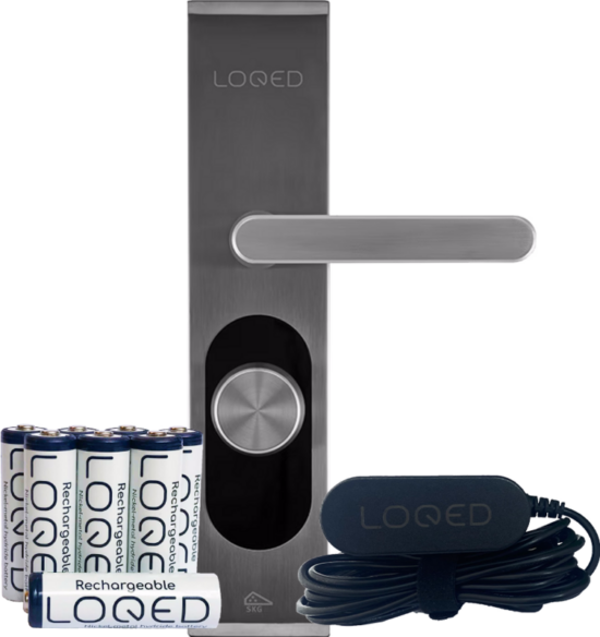 Loqed Touch Smart Lock + Power Kit