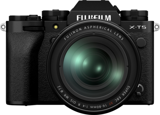 Fujifilm X-T5 Zwart + 16-80mm