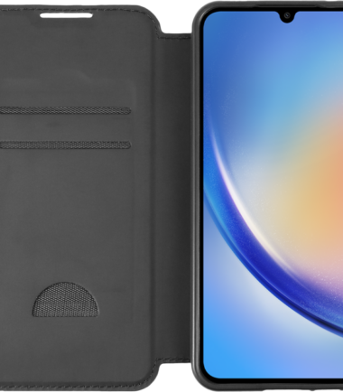 BlueBuilt Samsung Galaxy A35 Book Case Zwart