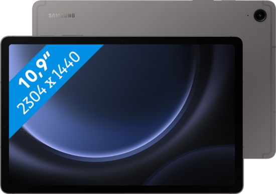 Samsung Galaxy Tab S9 FE 128GB Wifi + 5G Grijs Enterprise Edition