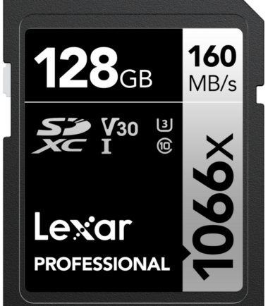 Lexar Professional 1066x SILVER 128GB SDXC 160mb/s
