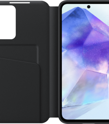 Samsung Galaxy A55 Smart View Book Case Zwart