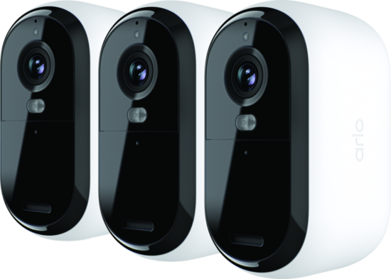 Arlo Essential 2K Outdoor Beveiligingscamera 3-Pack