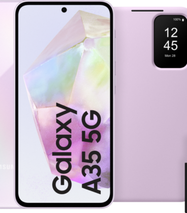 Samsung Galaxy A35 256GB Paars 5G + Accessoirepakket