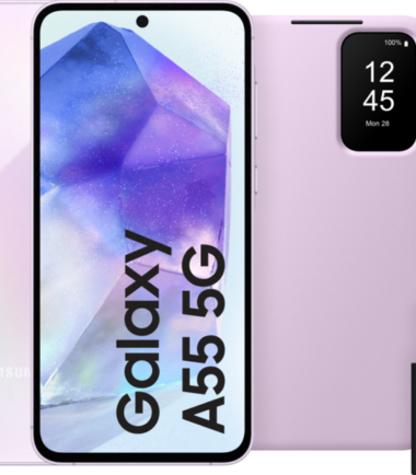 Samsung Galaxy A55 256GB Roze 5G + Accessoirepakket