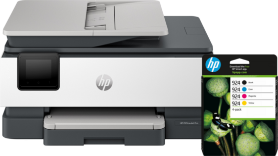 HP OfficeJet Pro 8124e + 1 set extra inkt
