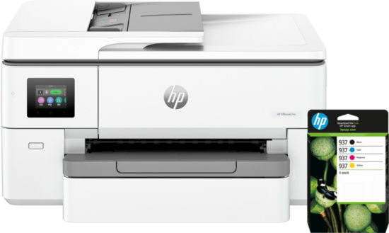 HP OfficeJet Pro 9720e + 1 set extra inkt