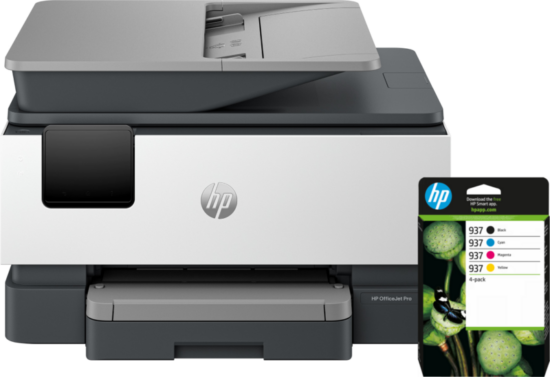 HP OfficeJet Pro 9120e + 1 set extra inkt