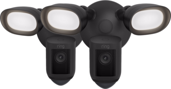 Ring Floodlight Cam Wired Pro Zwart Duo-Pack