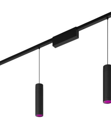 Philips Hue Perifo railverlichting plafond - 3 hanglampen - White and Color - Zwart