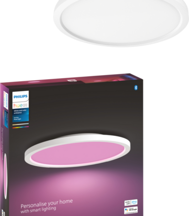 Philips Hue Surimu paneellamp White and Color rond wit