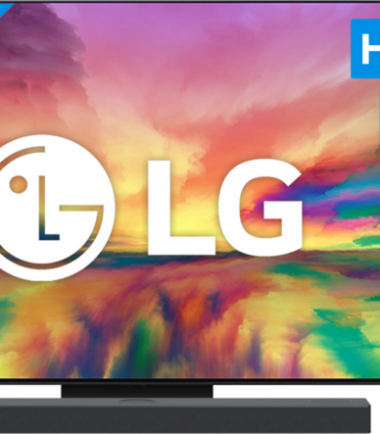LG 65QNED816RE (2023) + Soundbar