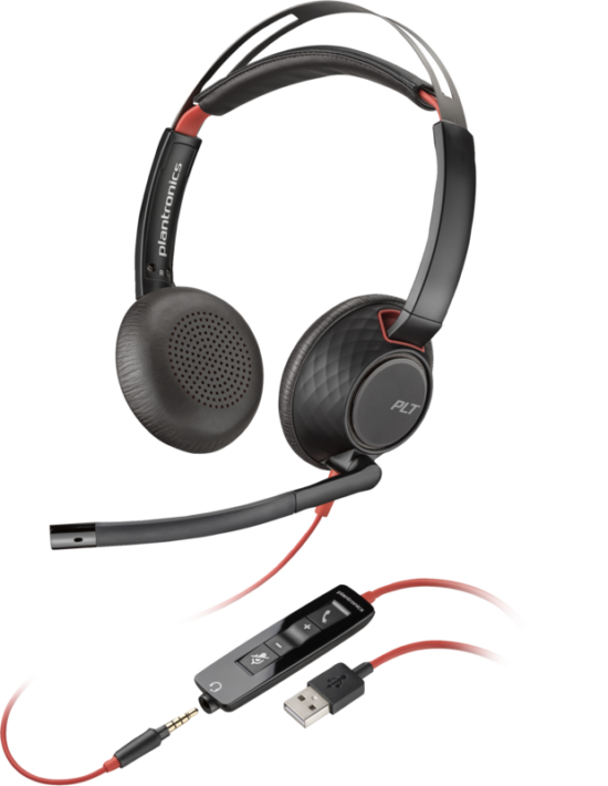 Poly Blackwire C5220 UC Office Headset