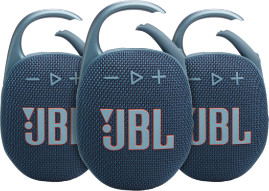 JBL Clip 5 Blauw 3-pack